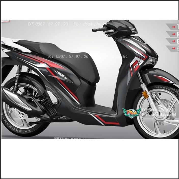 Tem Rời Sh 2020 Chỉ đỏ đen (C)