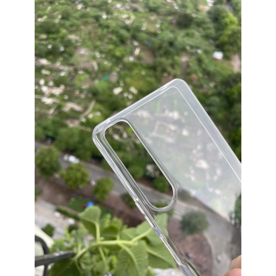 Ốp lưng dẻo GOR cho Sony Xperia 1 IV  trong suốt, bảo vệ Camera