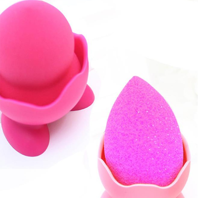 Giá Đỡ Phơi Khô Mút Trang Điểm Bằng Silicon Tiện Dụng