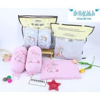 Bộ gối chặn bông, chặn đỗ cho bé sơ sinh chính hãng Dokma