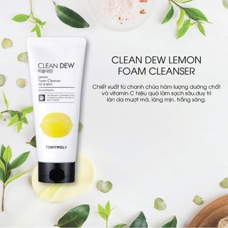SỮA RỬA MẶT TONYMOLY CLEAN DEW 180ML
