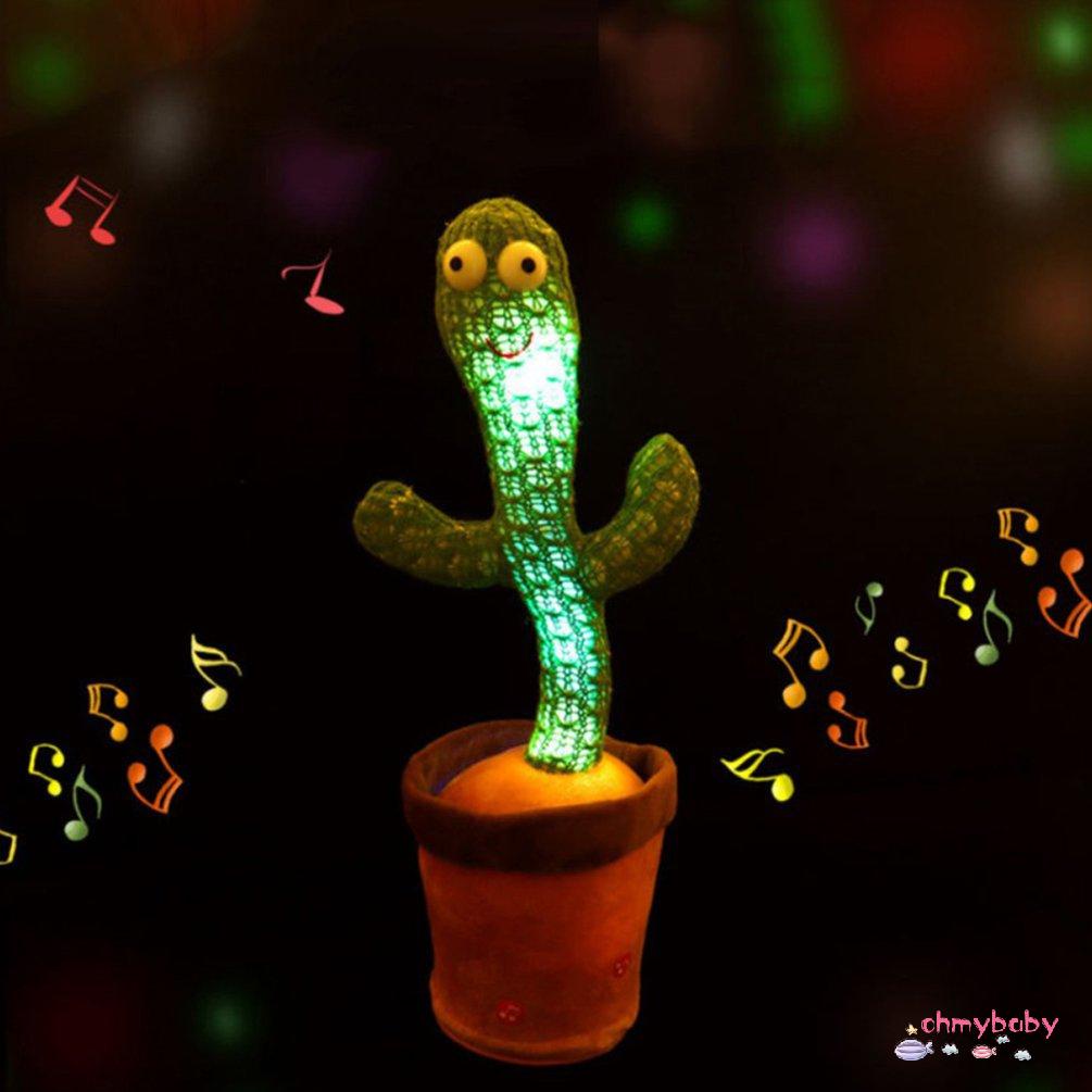 Đồ chơi búp bê cây xương rồng biết nói 120 bài hát và đèn led