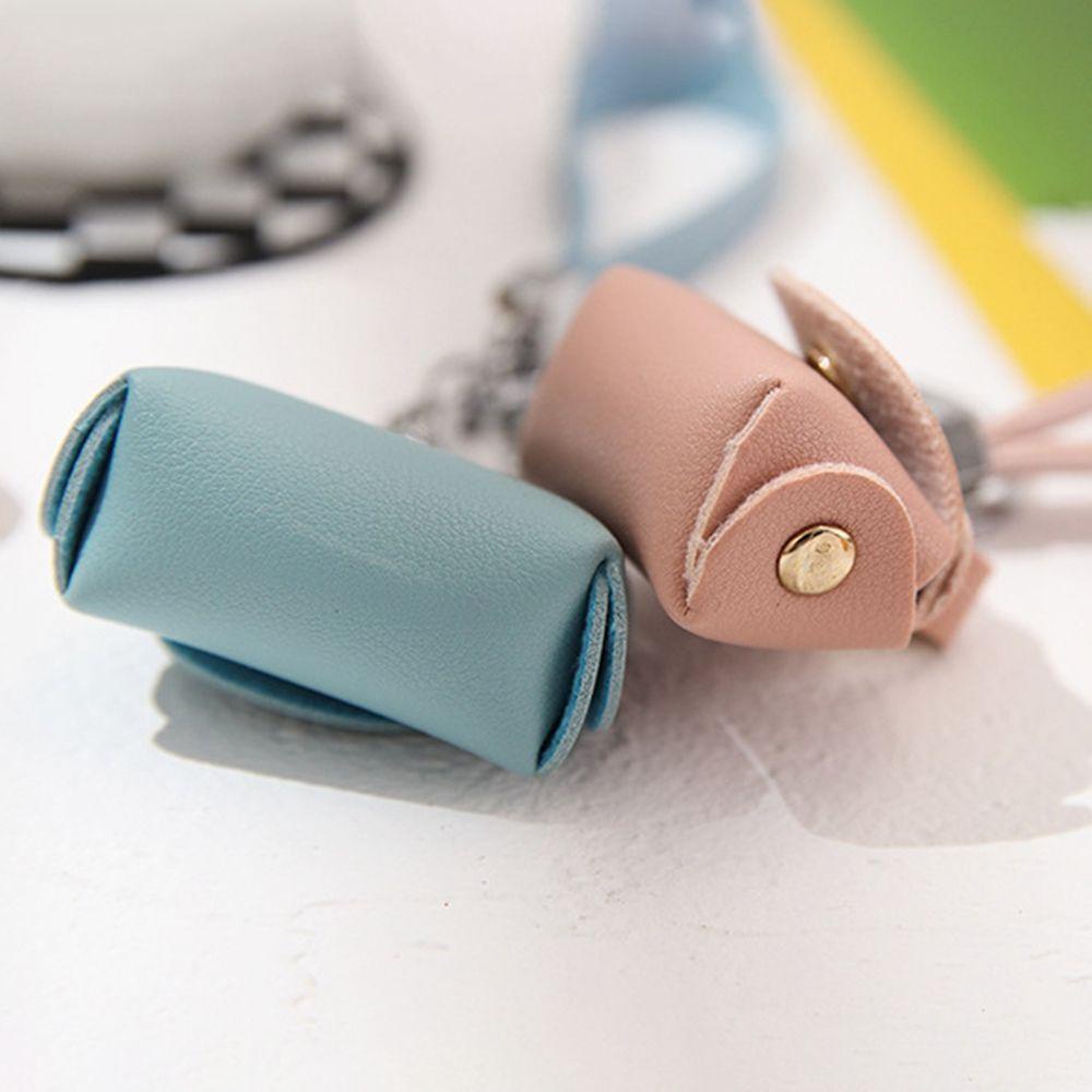 Móc Chìa Khóa Bằng Da Họa Tiết Hoạt Hình Tinh Tế Trang Trí Túi Xách / Chìa Khóa