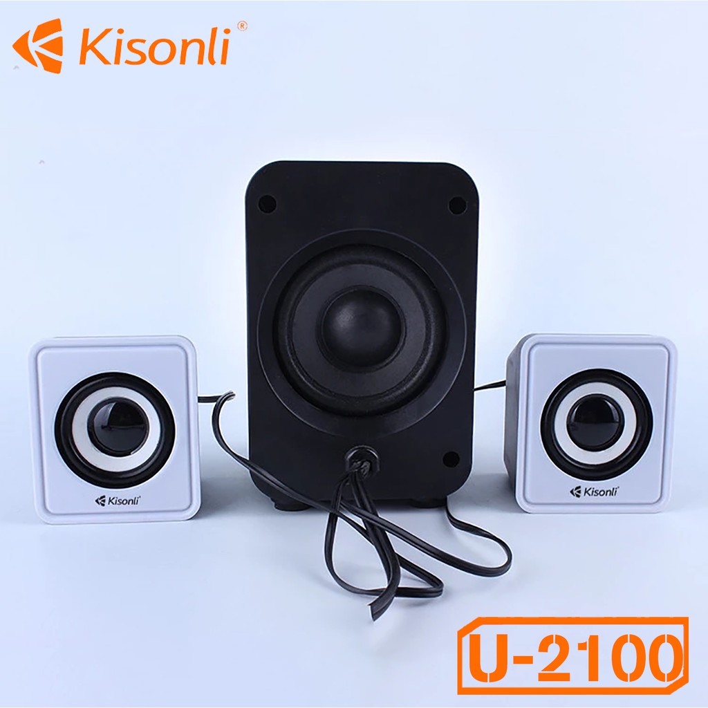 [Mã ELFLASH5 giảm 20K đơn 50K] Loa Vi Tính Kisonli U-2100 2.1 (Màu ngẫu nhiên)