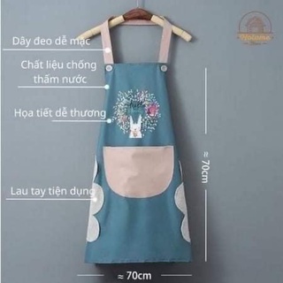 Tạp dề hoa thỏ
