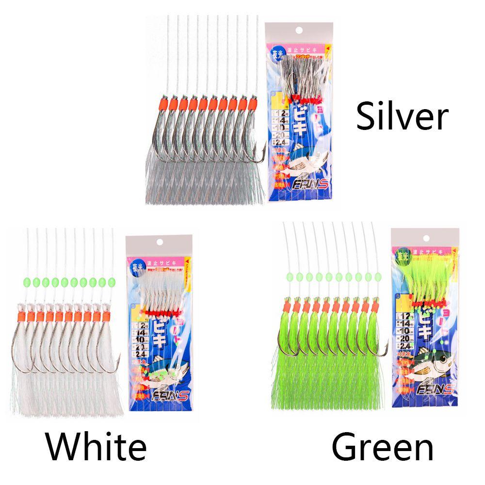 Btlimer 10 Cái Móc Câu Cá 4 / 0# Móc Gắn Thuyền Có Gai Nguyên Khối Chuyên Dụng