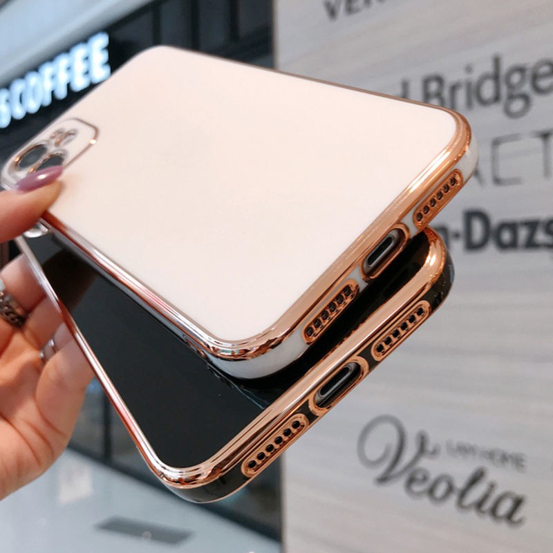 Ốp Điện Thoại Silicon Dễ Thương Cho IPhone 6 6sPlus 7 8Plus SE X XS XR XSMAX 11 11pro 11promax 12 12promax Mini Jde5