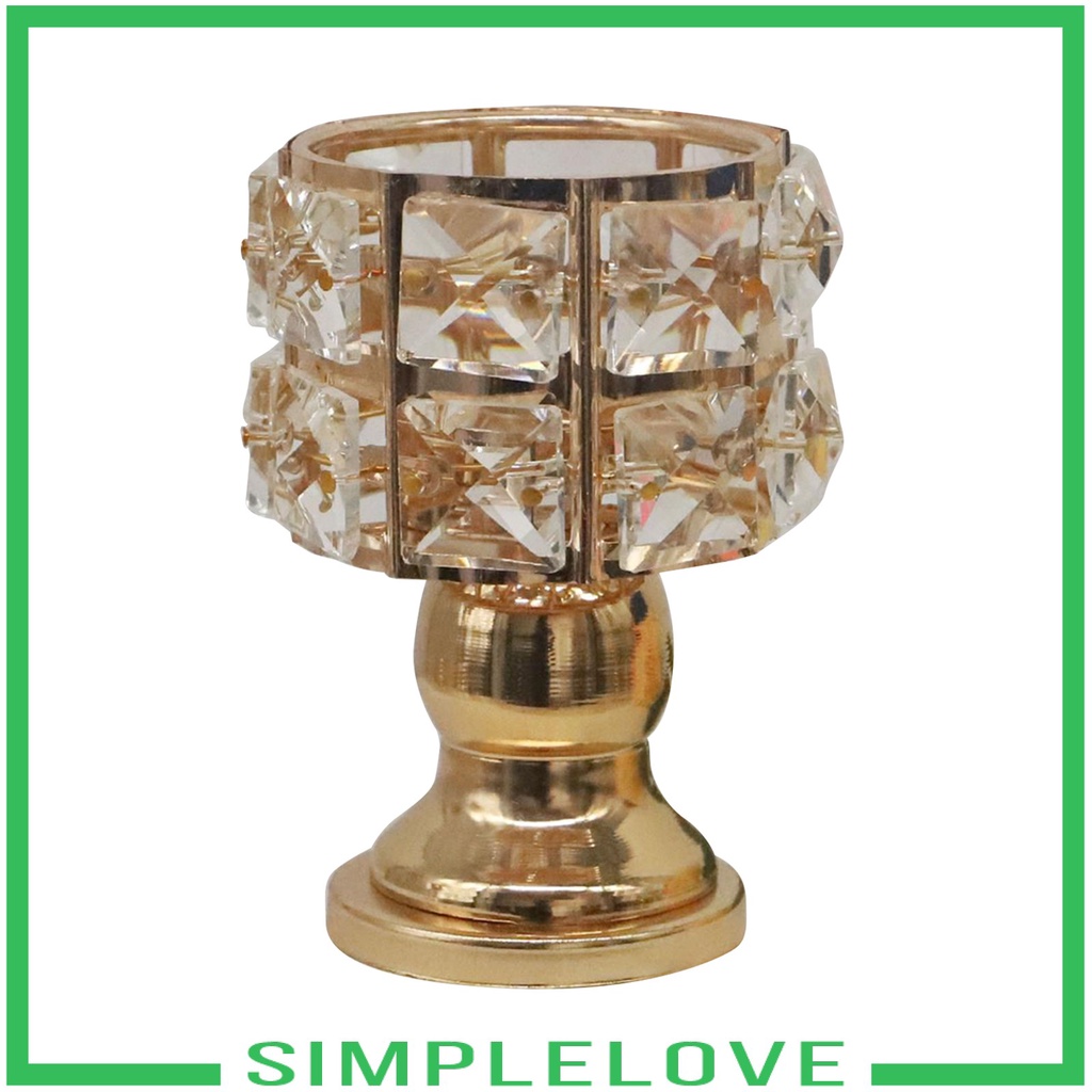 [Crystal Votive TeaLight Candle Holder Candlestick Wedding Home Table Decor