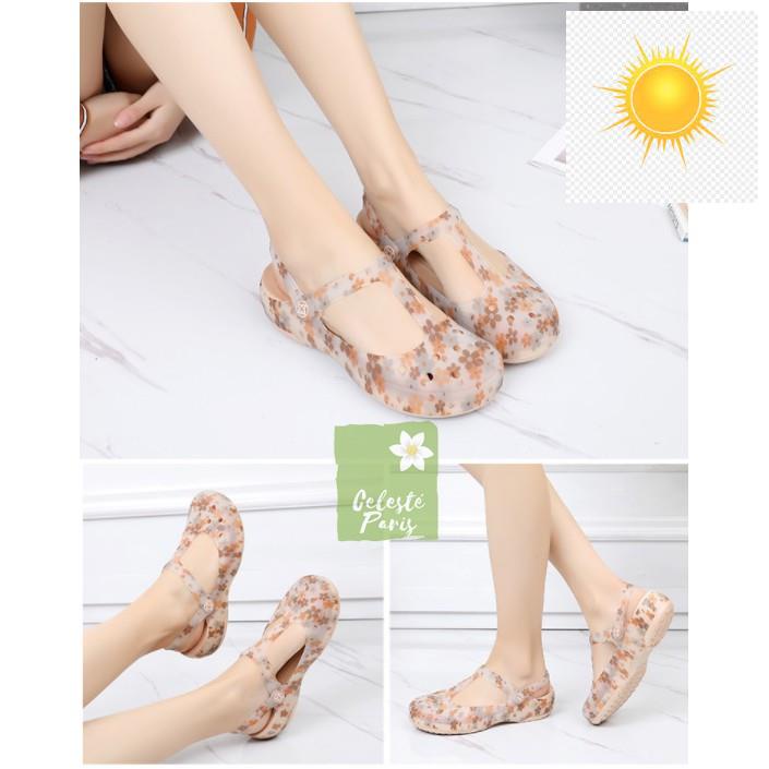 Sục Veblen Cao Su Non Cao Cấp, Giày Y Tá, Bác Sĩ, Y Tế, Đi Biển - JV4 -