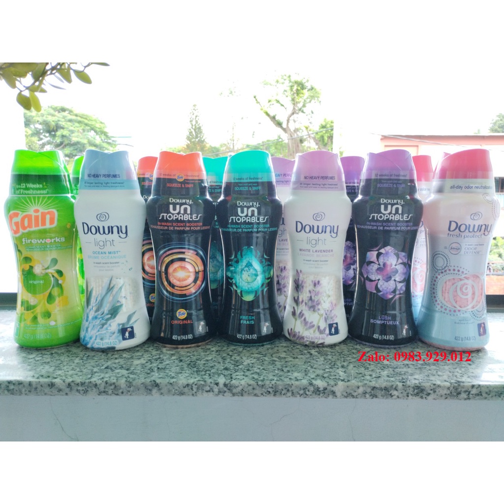 [Chai nguyên] Hạt (viên) xã làm mềm vải Downy các loại
