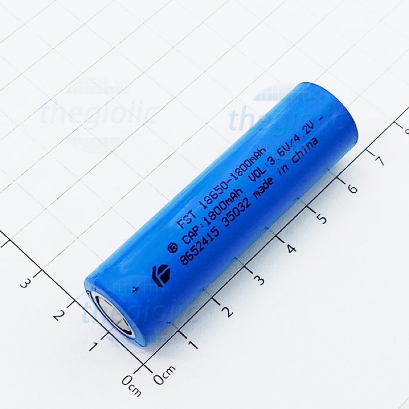 Pin sạc 18650 2600mah 3.6 -4.2v 7500mah