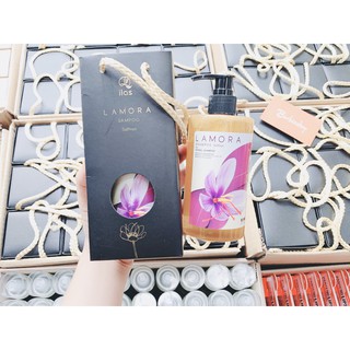 Dầu Gội Hữu Cơ Saffron Lamora 330ml