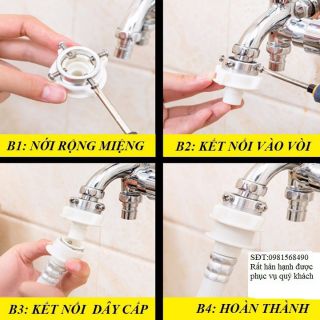 ĐẦU NỐI DÂY CẤP NƯỚC MÁY GIẶT