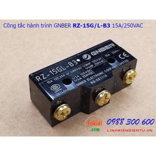 Công tắc hành trình Gnber RZ-15G-B3 RZ-15GL-B3 15A/250VAC