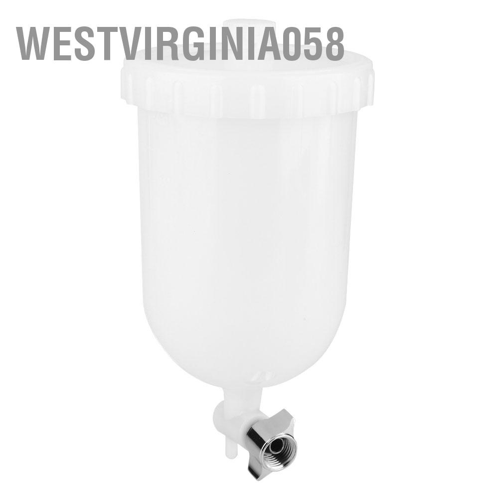 Hot Deals W101 W71 R-2 K-2 F-2 400ml Phun có thể nạp bên cốc sơn nhựa Westvirginia058 Spot Express