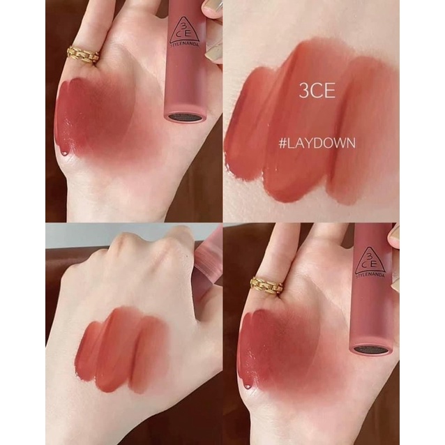 Son kem 3CE BLUR WATER TINT màu LAYDOWN - Lamii beauty