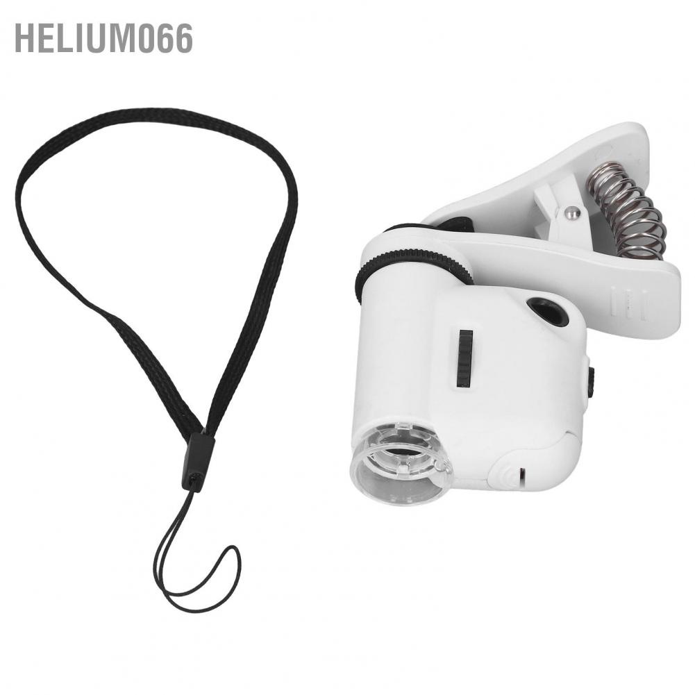 Kính khuếch đại 55X có kẹp và đèn LED dùng giám định trang sức/ sửa chữa đồng hồ