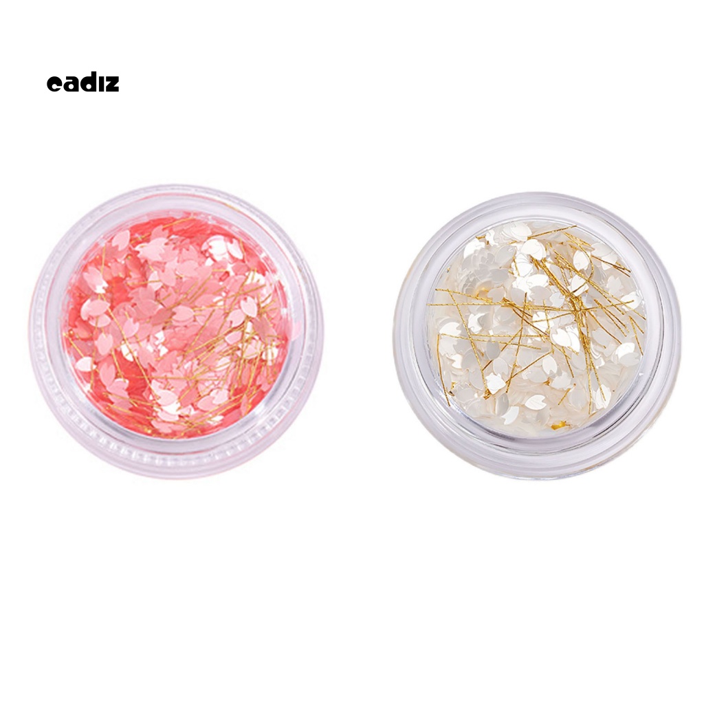 1 Hộp Hạt Charm Đính Móng Tay Lấp Lánh