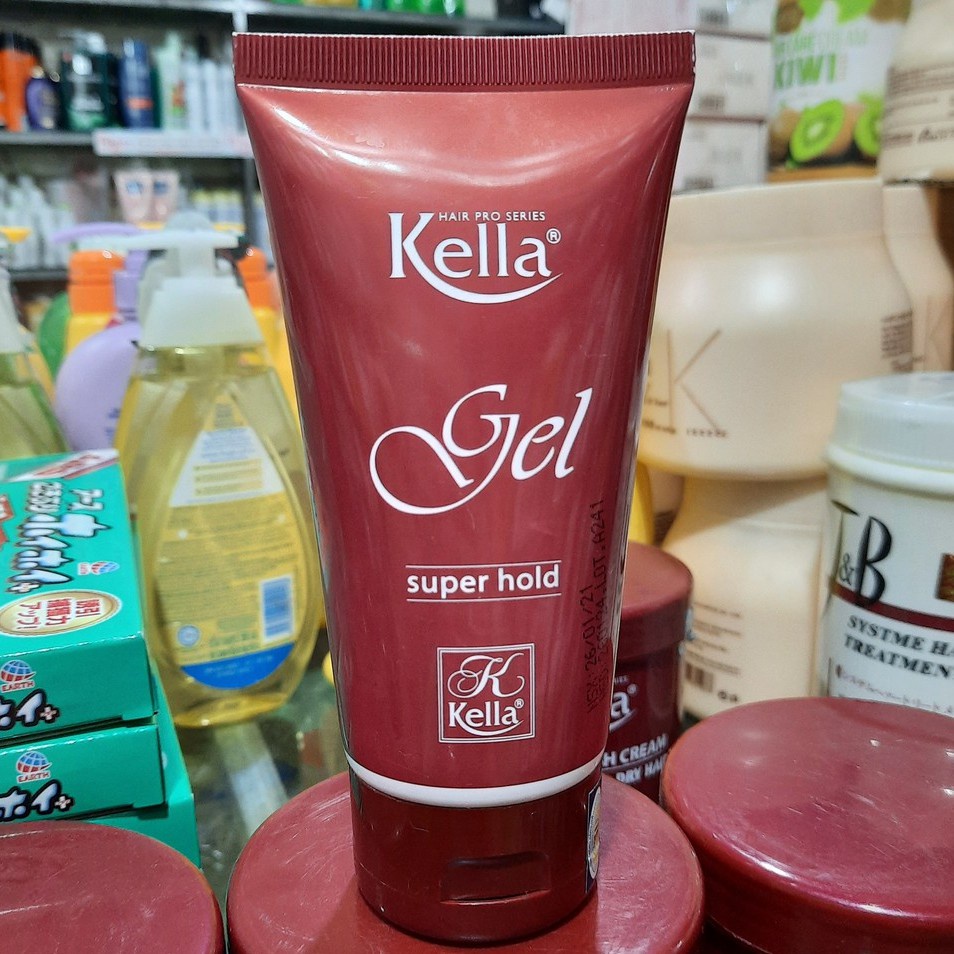 Gel tạo kiểu tóc kella 150ml  Tạo nếp tóc , định hình kiểu tóc, giữu nếp tóc nhiều giờ ,mùi thơm dịu nhẹ ♥️