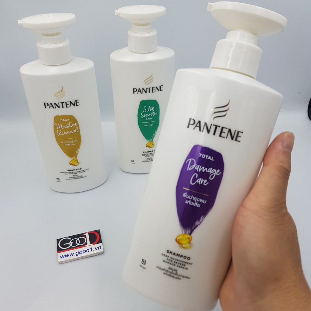 Dầu gội Pantene Thái Lan - ngăn rụng tóc mượt mà óng ả ngày dài