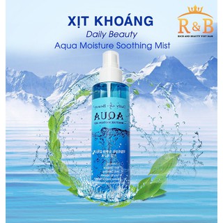 Xịt khoáng Aqua Moisture Soothing Mist