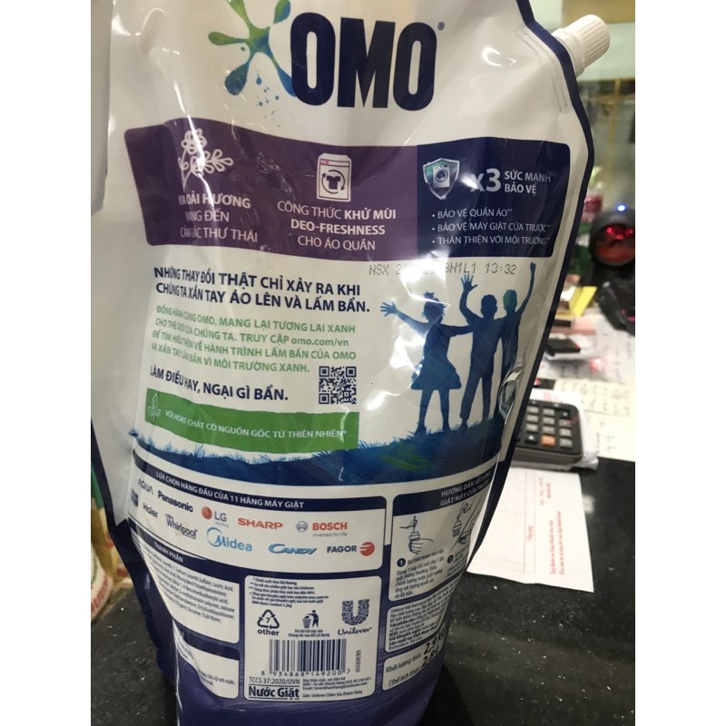 Nước giặt  omo 3kg