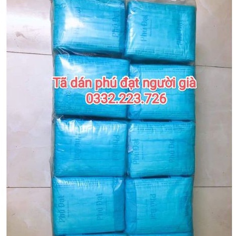 Tã bỉm dán phú đạt dành cho người già(10 gói 100 miếng)Size M/L từ 40-75 kg siêu thấm hút