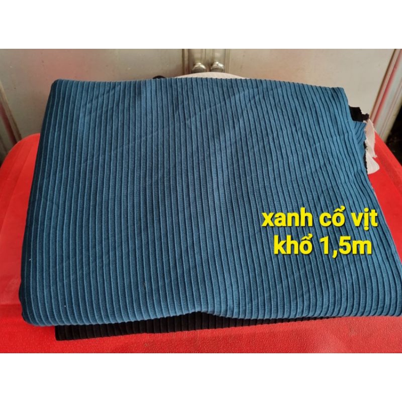 vải thun gân nổi