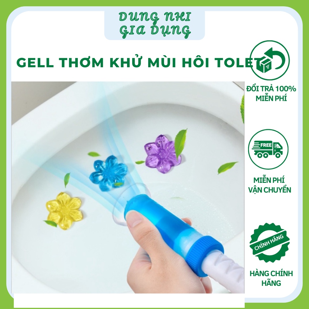 Gell Thơm Khử Mùi Bồn Cầu DIệt Vi Khuẩn Siêu Hiệu QUả Gell Thơm Mùi Hương Dễ Chịu Thoang Thoảng