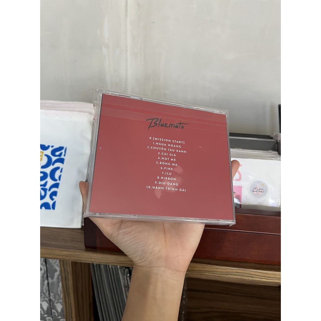 Đĩa CD Nhạc Việt Album Gió Thổi Mạnh - Bluemato