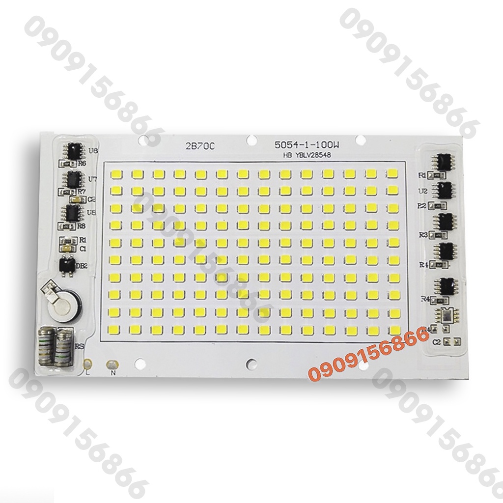 Mắt led pha smd 100w 220v