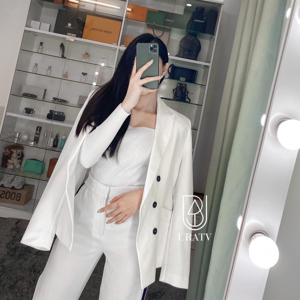 [FREESHIP - ẢNH THẬT] Áo BLAZER 2 HÀNG KHUY MNG xuất dư | BigBuy360 - bigbuy360.vn