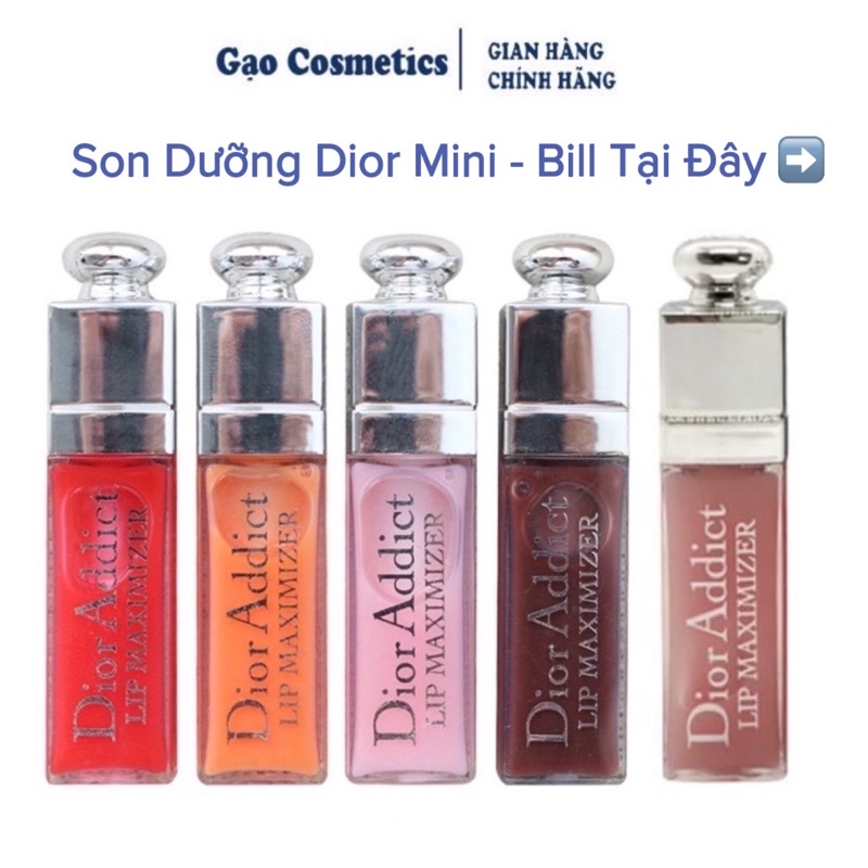 Son dưỡng Dior Addict Lip Maximizer Collagen Mini Màu 038 , 009 , 024 , 029 , 020