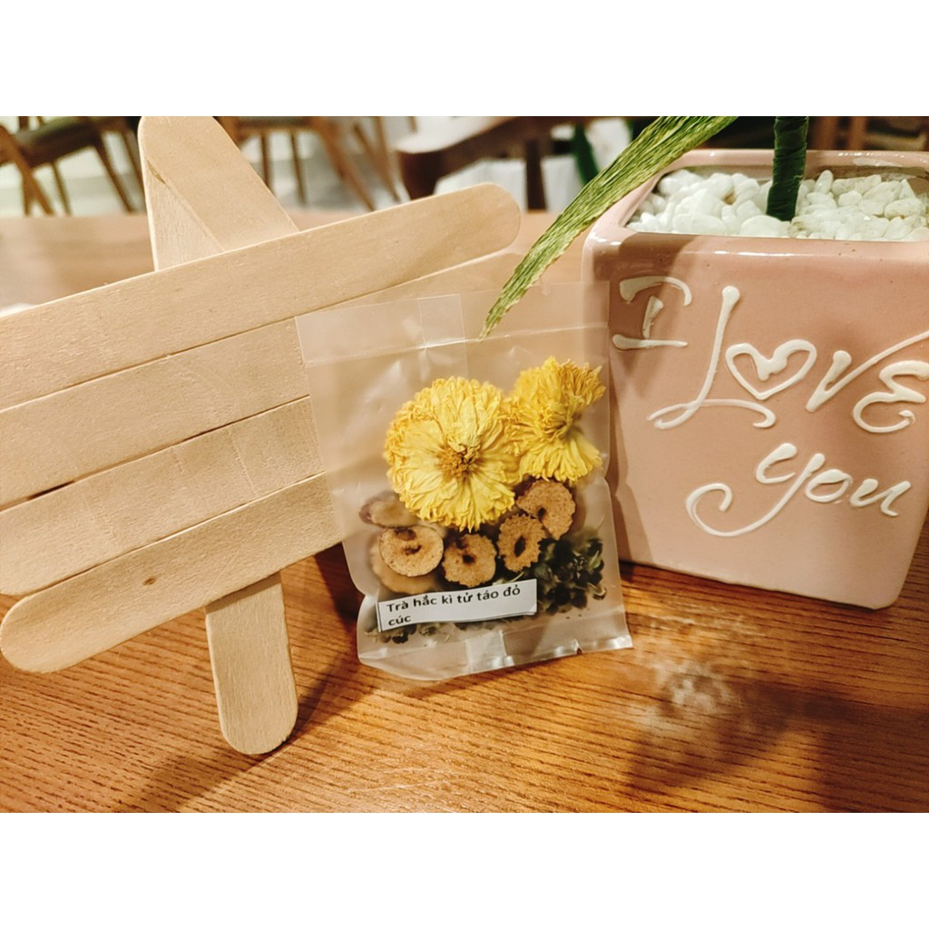 [siêu hot] Trà Hoa Trà Quả Mix trà hắc kì tử táo đỏ hoa 5 cúc gói thử