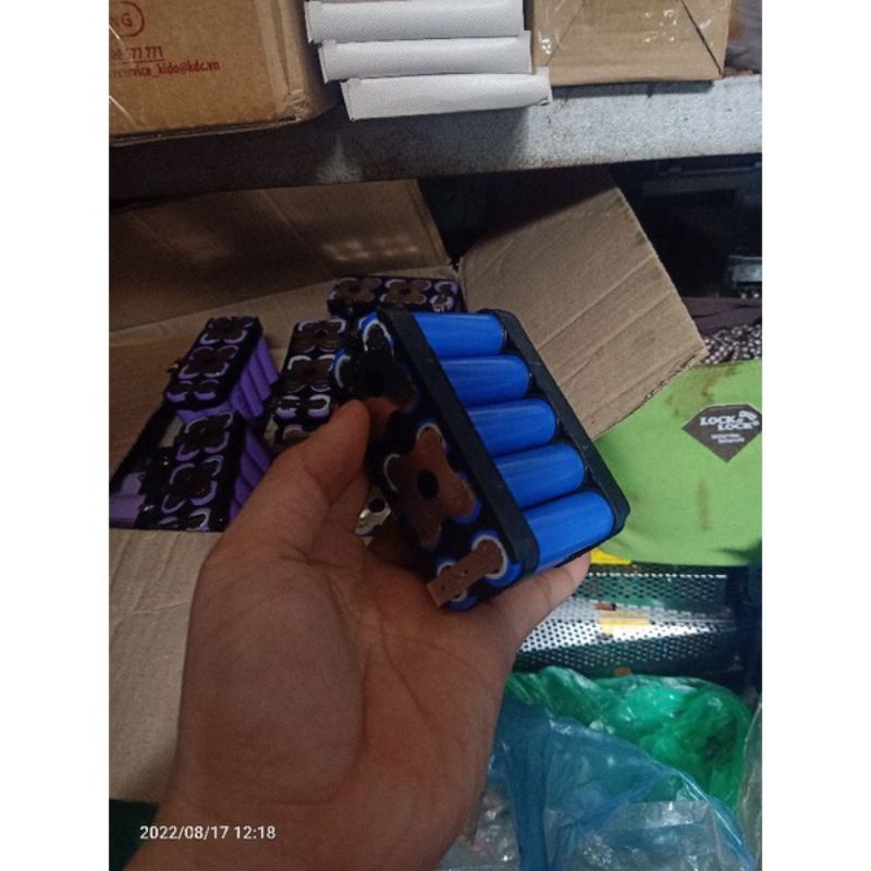 Khối Pin 5S 10 cell như hình  hàng lưu kho
