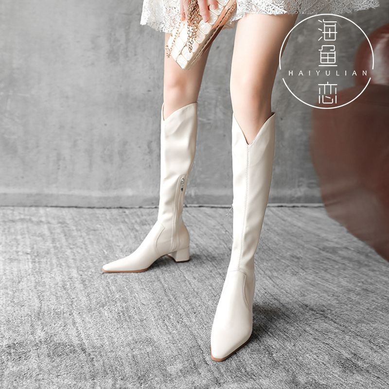 Bốt cao bồi mũi nhọn form ôm cao cấp hàng Quảng Châu kèm hình thật