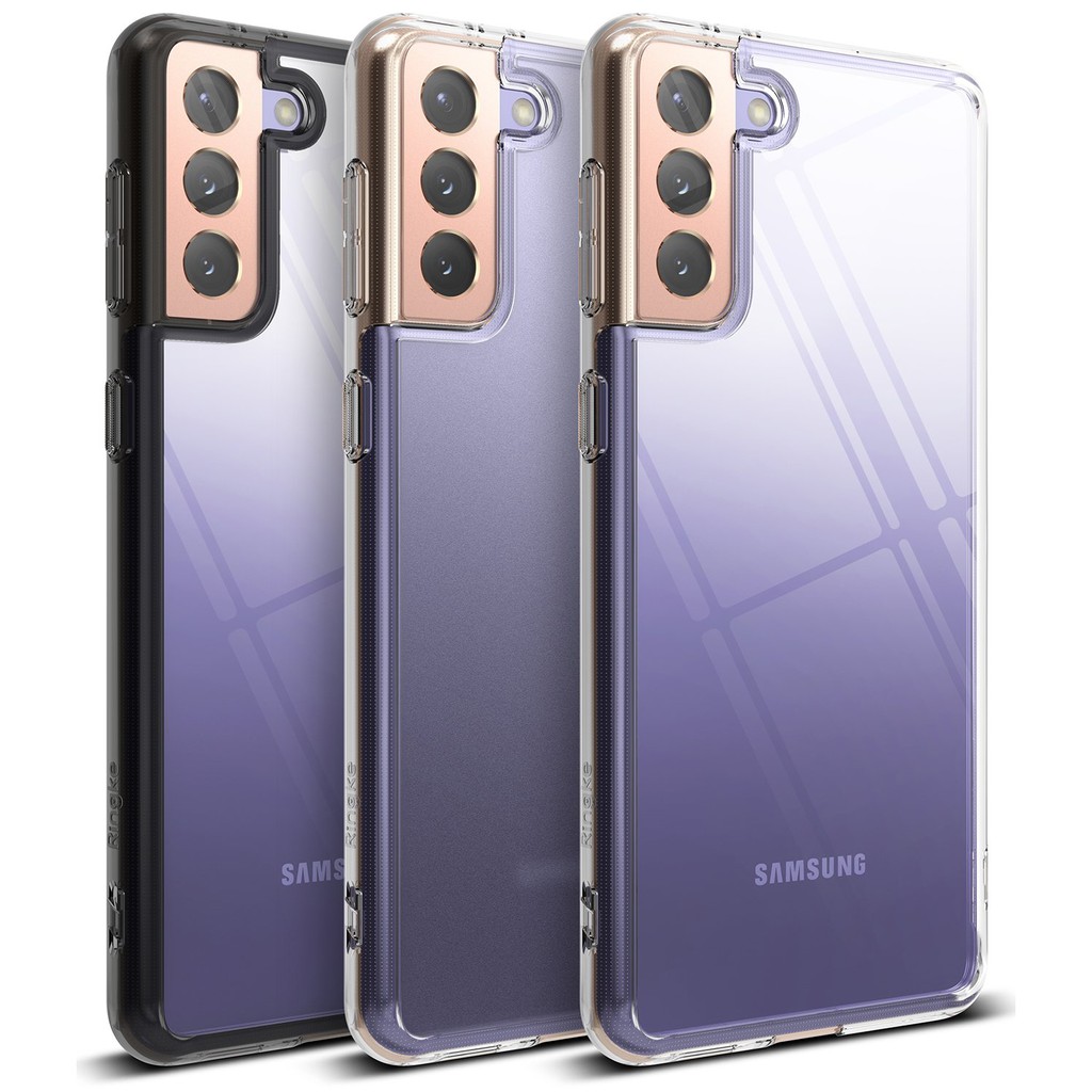 Ốp lưng chống sốc hàng hiệu Ringke Fusion cho Galaxy S21 | S21 Ultra | S21 Plus