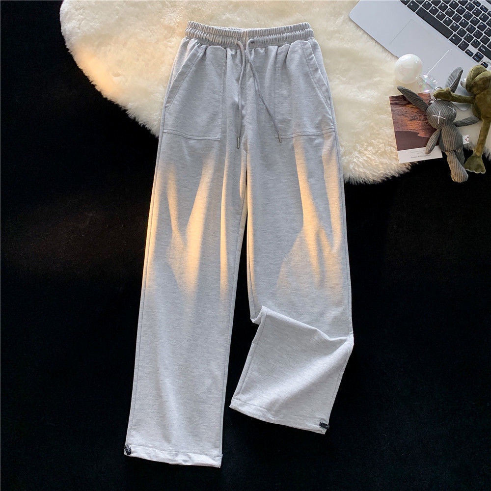 Quần Legging Dáng Rộng Phong Cách Hàn Quốc Mới Cho Nữ