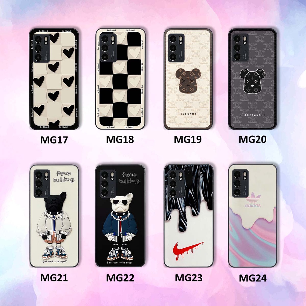 Ốp Oppo Reno6 / Reno6 Z 5G / Reno 6 trái tim, thời trang, thể thao, ốp viền dẻo đẹp