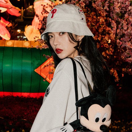 Mũ Bucket Hàn Quốc Mickey Thời Trang Mùa Hè Dành Cho Nam Và Nữ