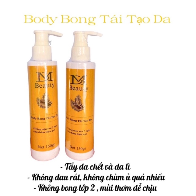Body bong tái tạo da