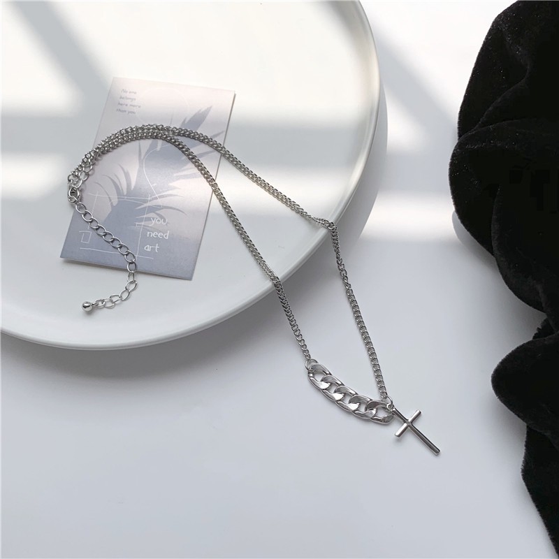 Vòng cổ mặt hình thánh giá B0014 dành cho nam nữ