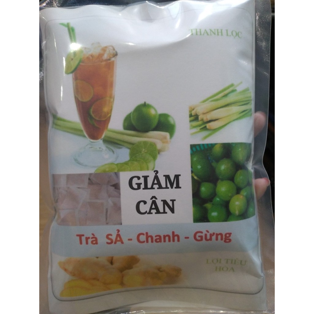 COMBO 20 GÓI TRÀ Sả Chanh Gừng, Giảm Mỡ Bụng, Giảm Mỡ Đùi, Giảm Cân