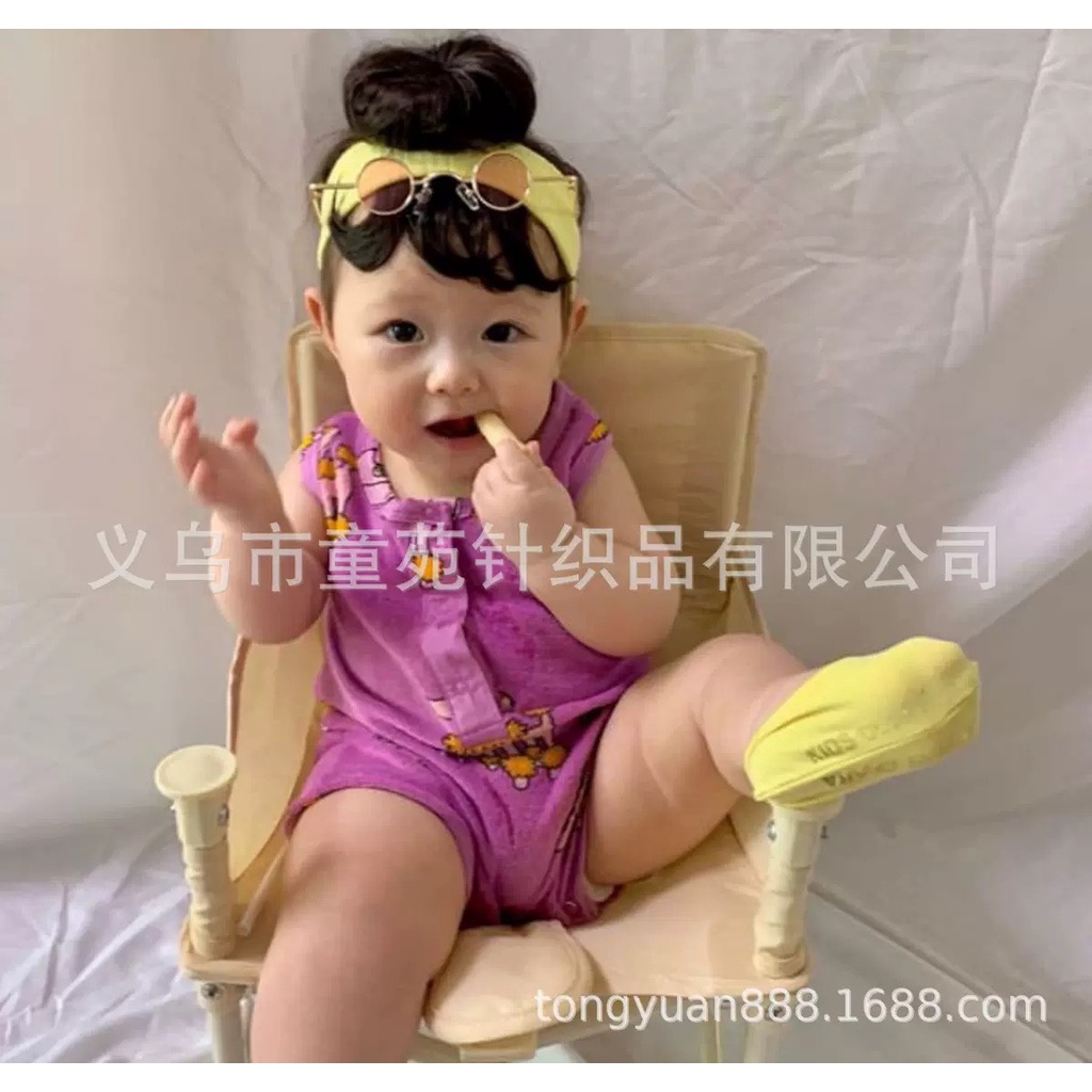 [Nhiều mẫu] Băng đô/ turban tóc giả dành cho bé