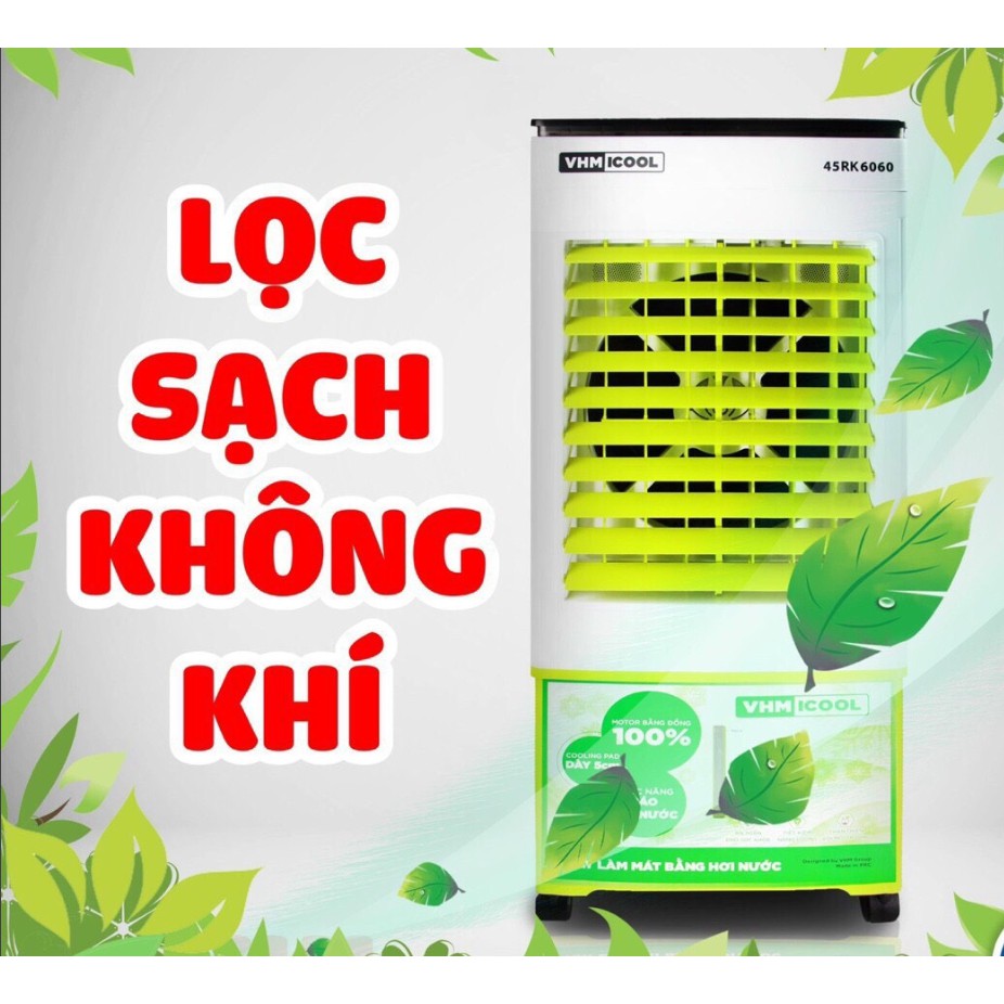 SIÊU PHẨM QUẠT ĐIỀU HOÀ 45 Lít mặt kính model 2021 sieu mát , siêu êm, bảo hành 1 năm toàn quốc