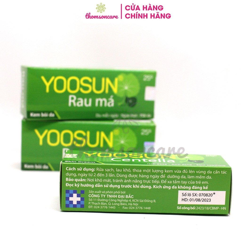 Kem Yoosun rau má - giảm mẩn ngứa, côn trùng cắn, dưỡng da | BigBuy360 - bigbuy360.vn