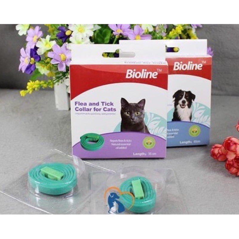 vòng đeo trị ve rận choa mèo bioline
