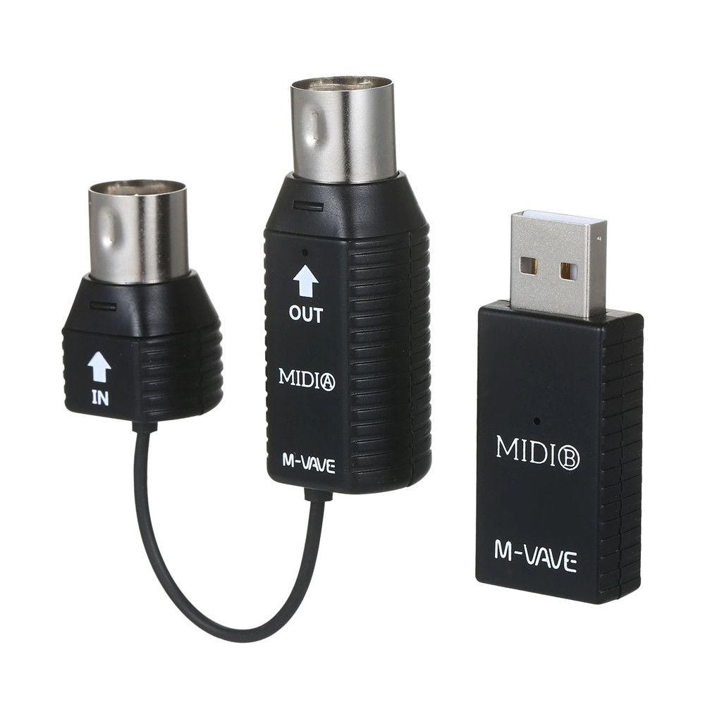 CHOOKEY Dây Cáp Truyền Tín Hiệu MIDI Sang USB Mini Hỗ Trợ Hệ Thống Wins