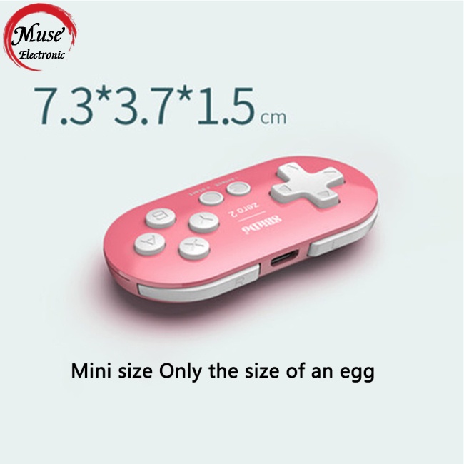 Tay Cầm Điều Khiển Chơi Game Không Dây 8bitdo Zero 2 Kết Nối Bluetooth