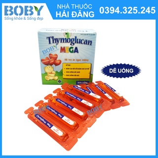 Thymoglucan Mega (Hộp 20 ống) - Hỗ trợ trẻ ăn ngon miệng, tăng cường đề kháng cho trẻ